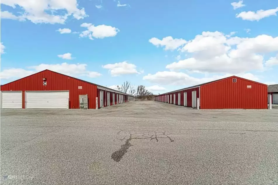 Outdoor storage at Surelock Storage.