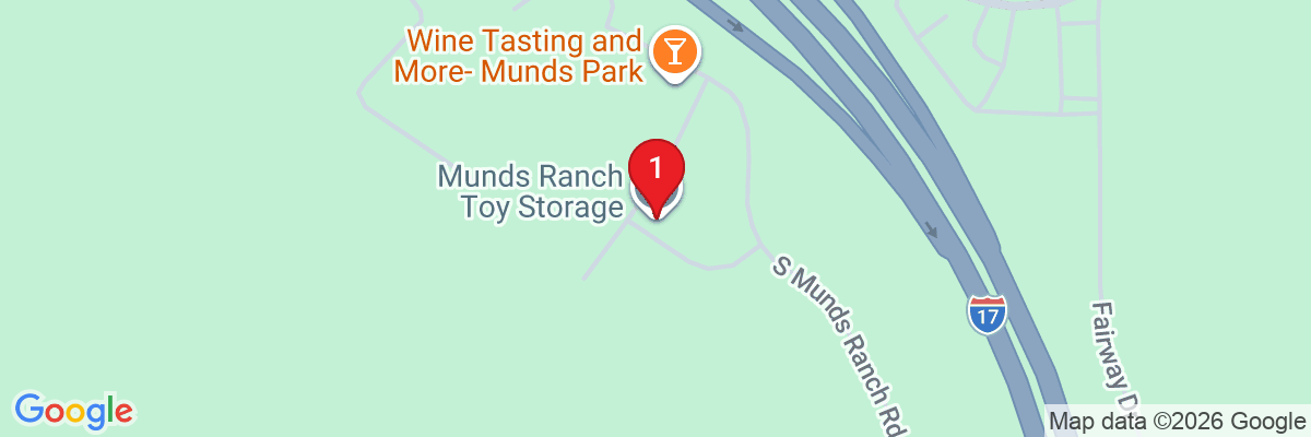 Map showing facility locations