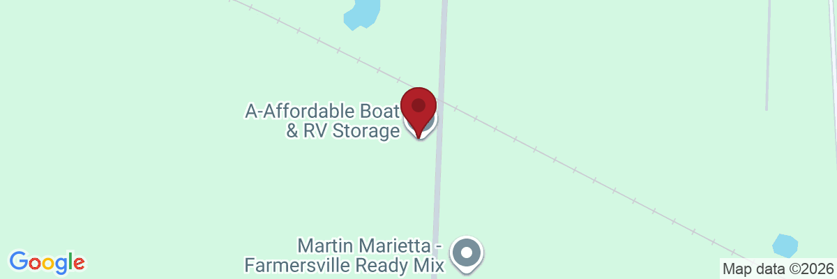 Map showing facility locations