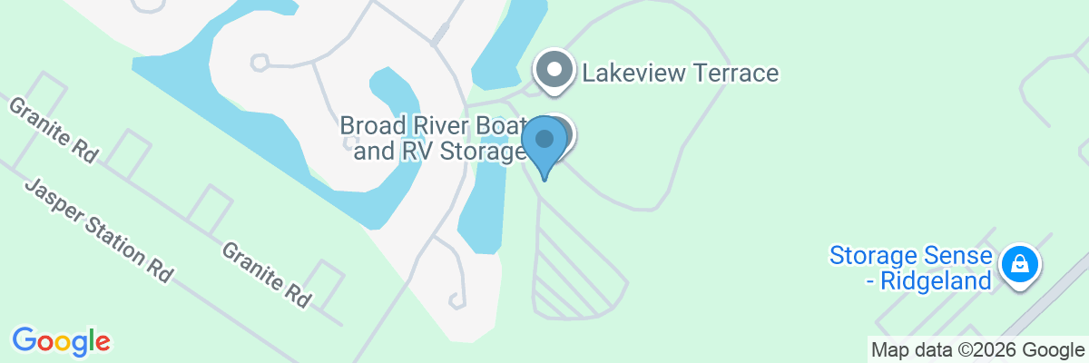 Map showing facility locations