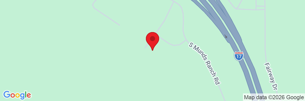 Map showing facility locations