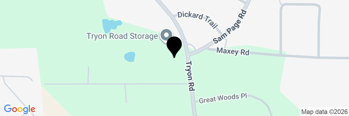 Map showing facility locations