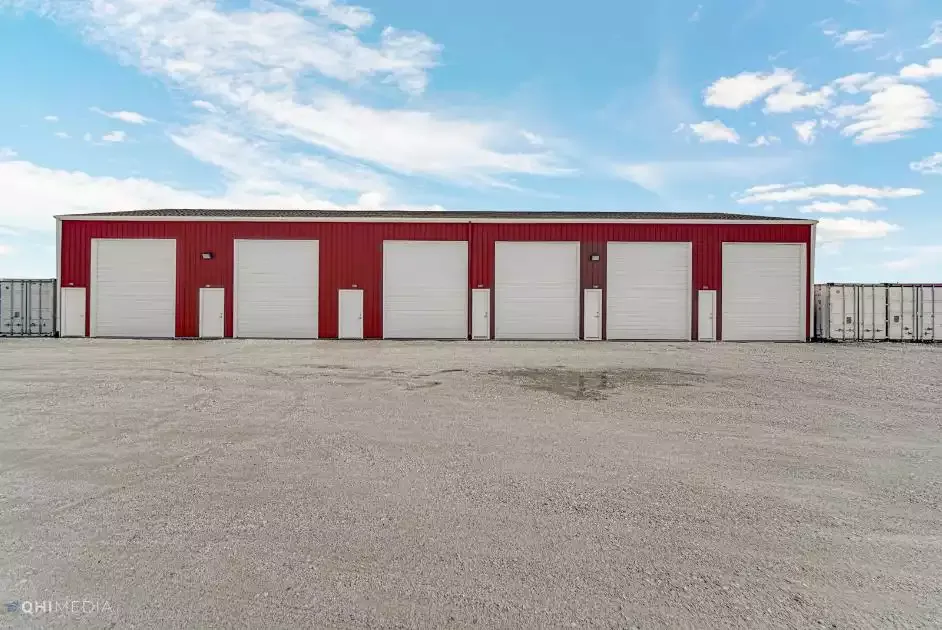Row of units at Surelock Storage.