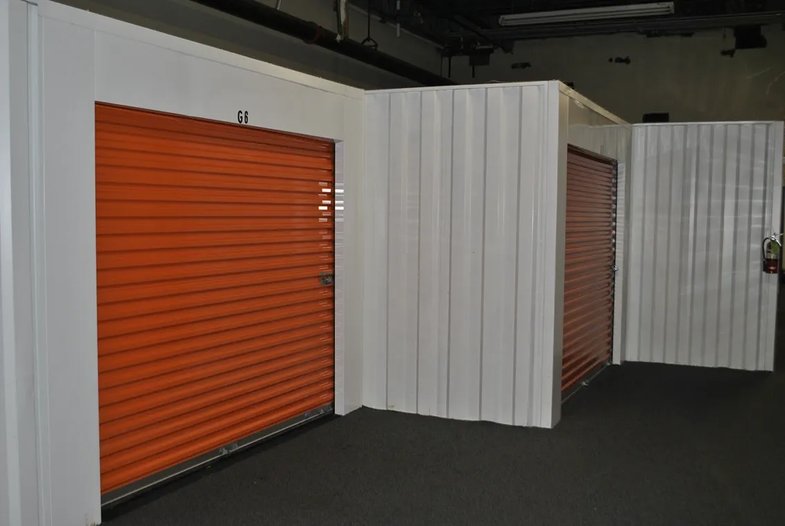 Indoor large storage unit.