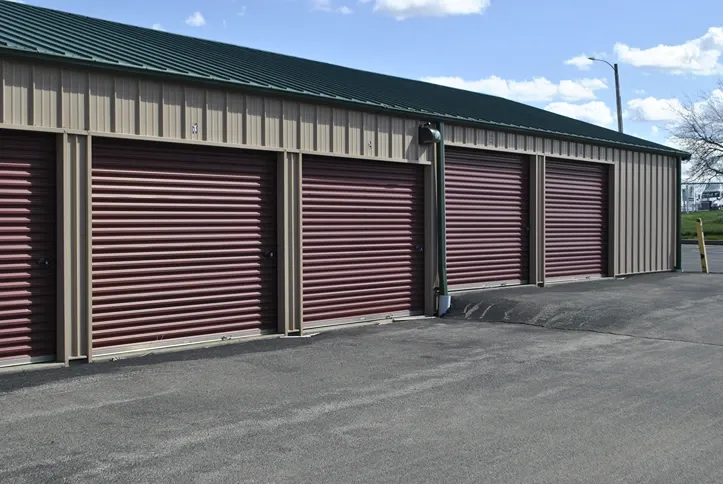 Large outdoor storage units.