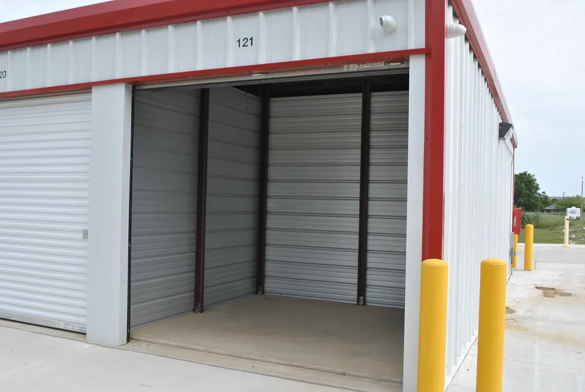 Inside view of medium storage unit.