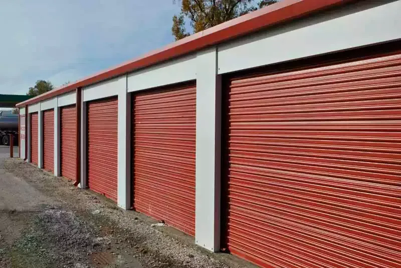 Storage units in Pittsfield, IL.