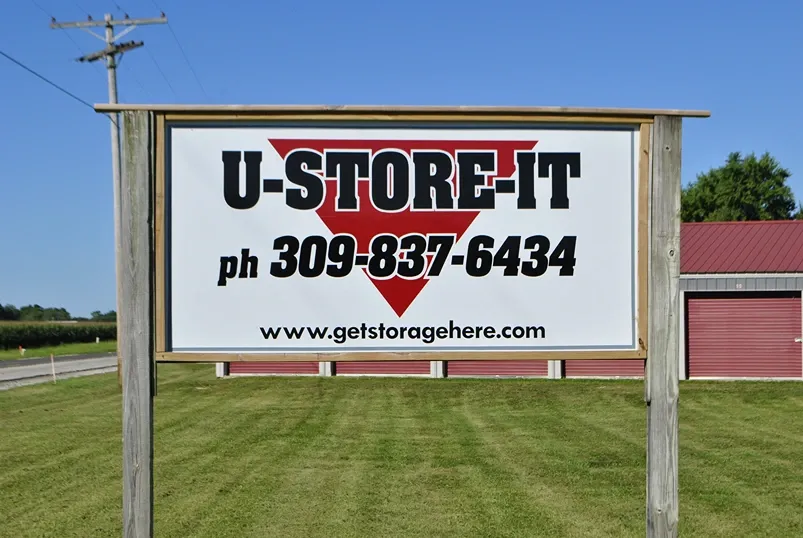 U-Store-It exterior sign in Lewistown.