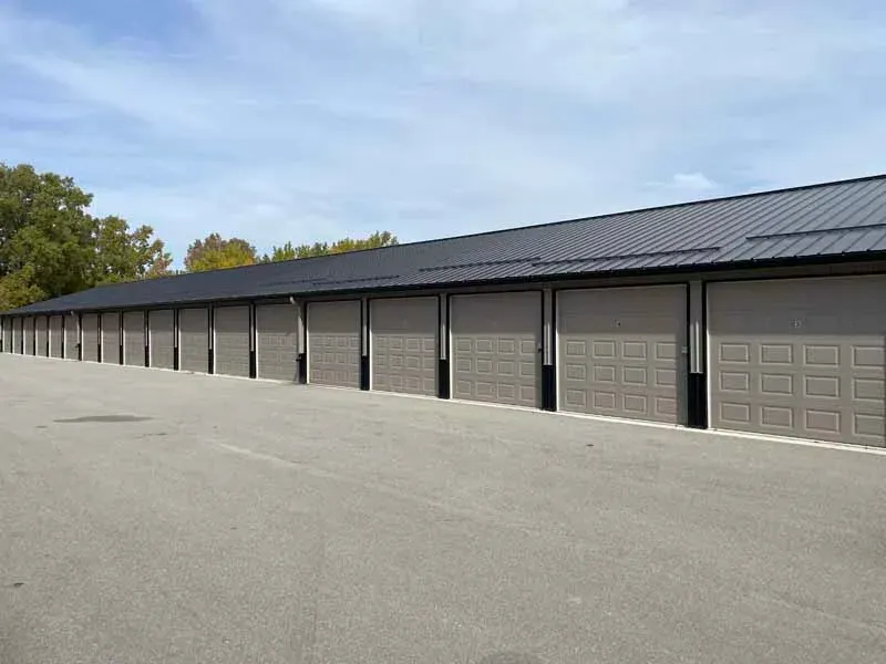Storage units in Mason City, IA.