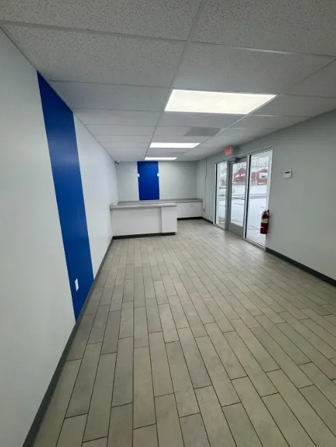 Front office waiting area.