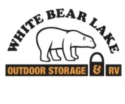 White Bear Outdoor Storage Logo with bear 