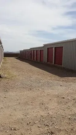 Drive up units at Anytime Storage